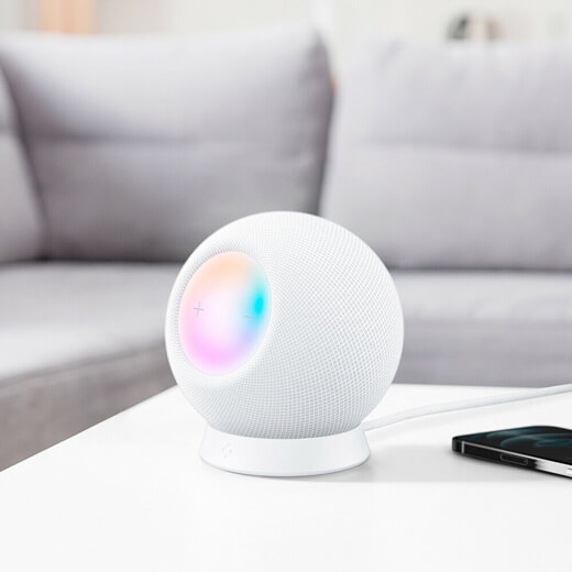 Подставка Spigen Stand Silicone Fit для HomePod mini Black 