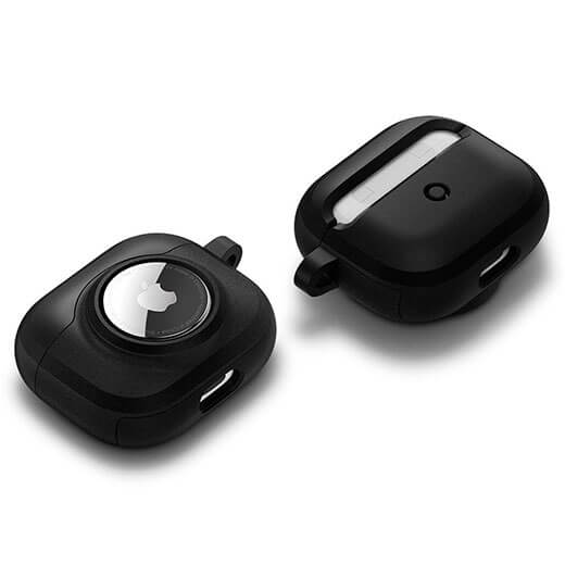 Новый противоударный чехол Spigen Tag Armor Duo Military Green для AirPods 3 | AirTag