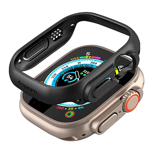 Защитный чехол Spigen Thin Fit Black для Apple Watch Ultra 49mm купить