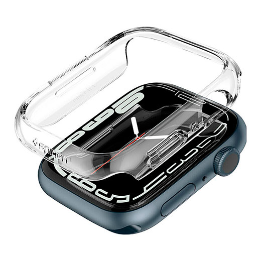 Чохол Spigen Thin Fit Crystal Clear для Apple Watch 41 mm Series 8 | 7 купити
