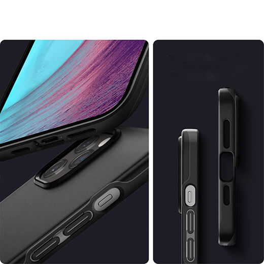Чорний захисний чохол Spigen Thin Fit для iPhone 12