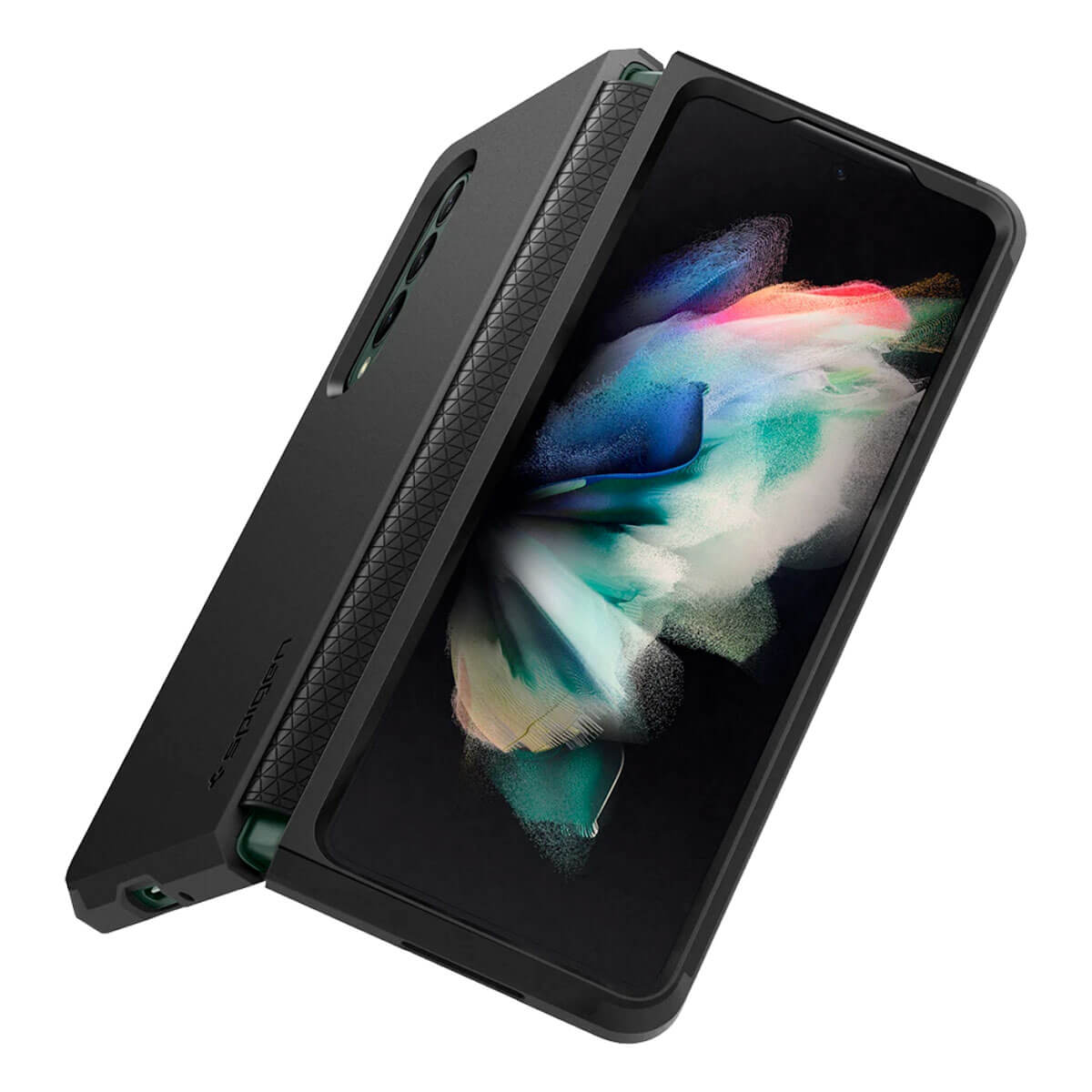 Противоударный чехол Spigen Tough Armor для Samsung Galaxy Z Fold 3 предназначен для повседневного использования