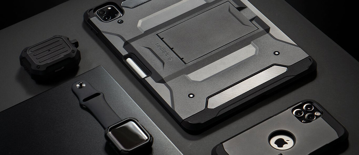 Чохол-підставка Spigen Tough Armor Pro для iPad Pro 11 '' (2020) 