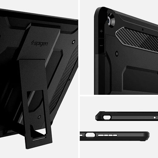 Противоударный чехол Spigen Tough Armor Tech для iPad 7 10.2" (2019) Black