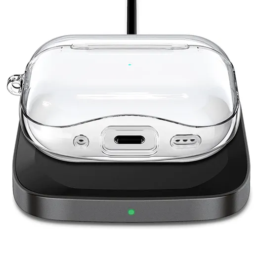 Чохол з карабіном Spigen Ultra Hybrid Crystal Clear для AirPods Pro 2