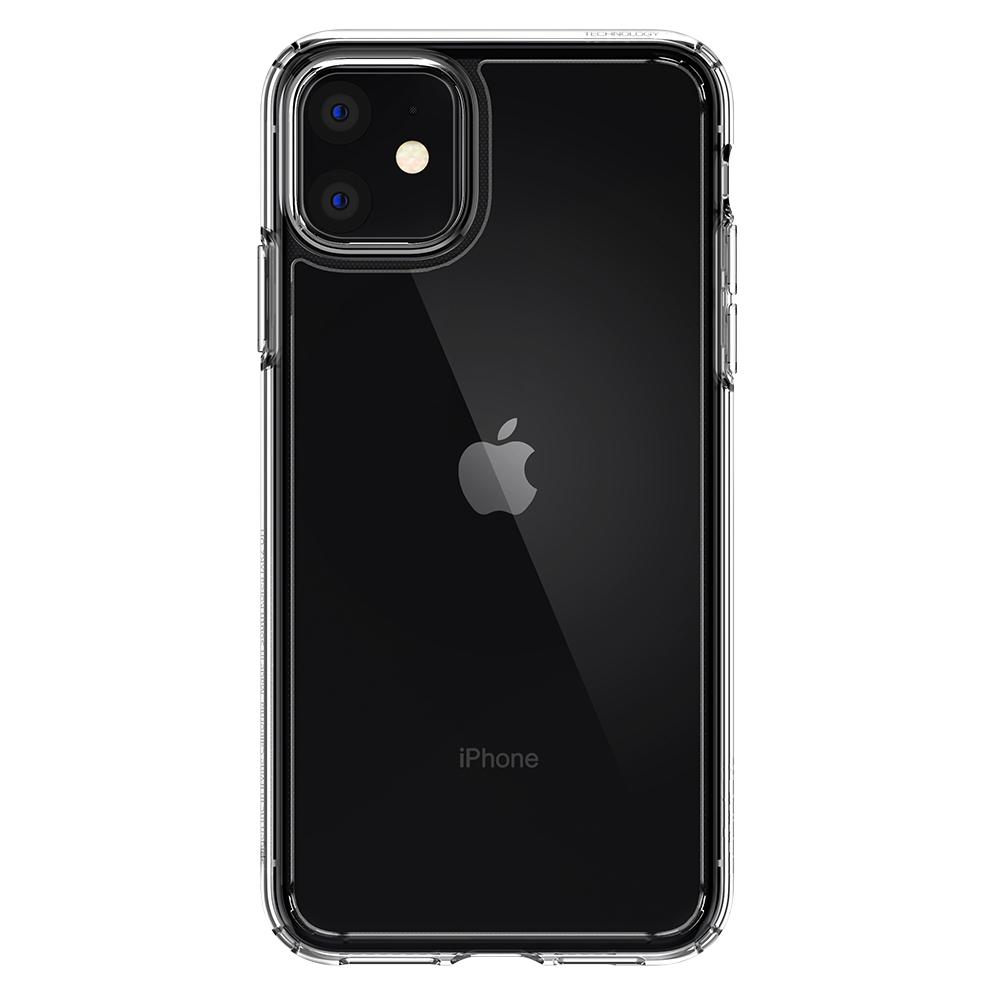 Купить Чехол Spigen Ultra Hybrid Matte Black для Iphone 11 по цене 1