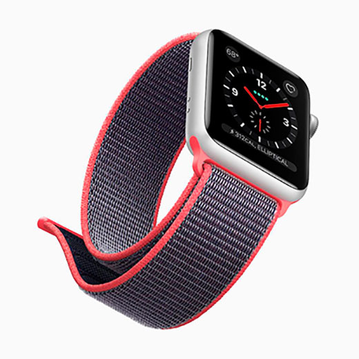 Купить ремешок iLoungeMax Sport Loop Pink Pomelo | Tan для Apple Watch 41mm | 40mm | 38mm  OEM