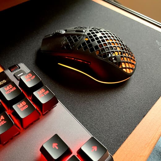Бездротова миша SteelSeries Aerox 3 Wireless Onyx з автономною роботою до 200 годин