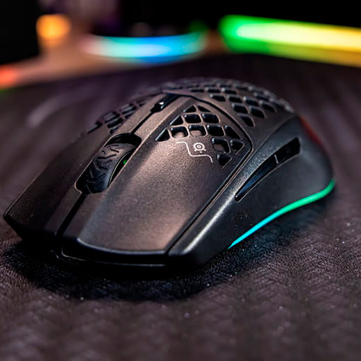 Бездротова миша SteelSeries Aerox 3 Wireless Onyx - унікальний дизайн