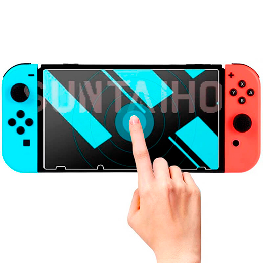 Защитное стекло Suntaiho NS 9H Tempered Glass для Nintendo Switch особенности