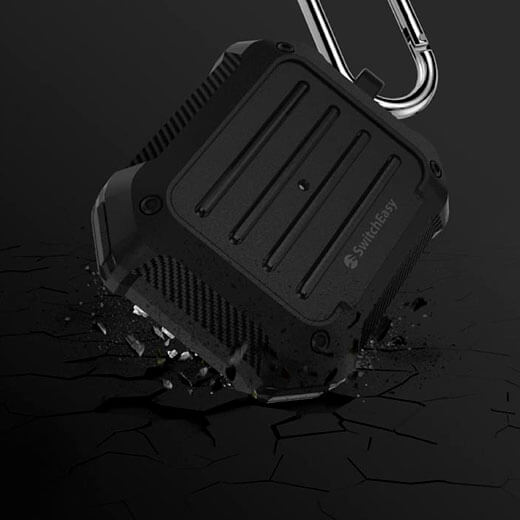 Цена чехла SwitchEasy Odyssey Rugged Utility Protective Case Black для AirPods 3 