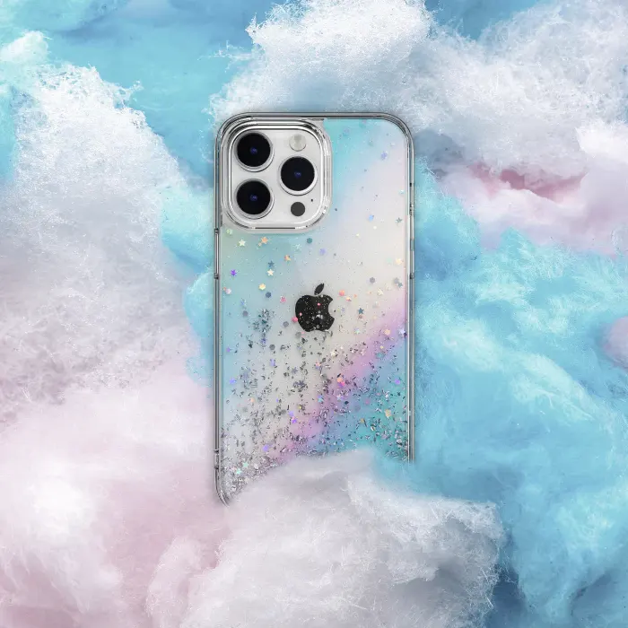 Прозрачный чехол SwitchEasy Starfield 3D Glitter Resin Case | MagSafe Transparent для iPhone 14 Pro купить Украина