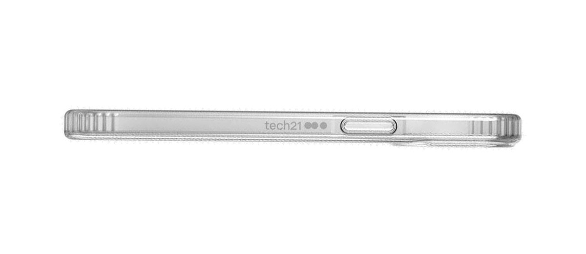 Прозрачный силиконовый чехол Tech21 Evo Clear для iPhone 12 Pro Max
