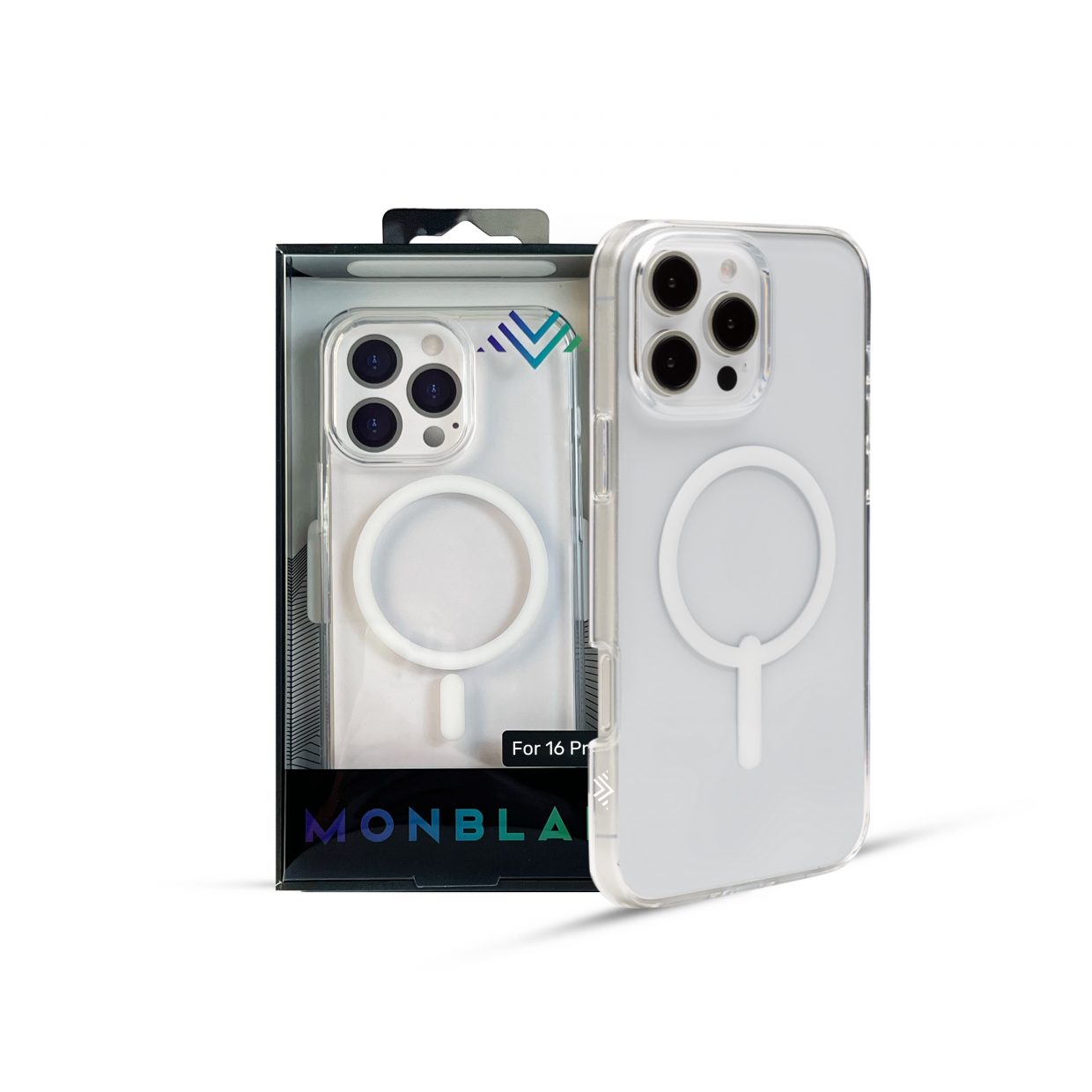 Прозорий чохол Monblan MagSafe Crystal Case для iPhone 16 Pro Max