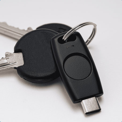 Електронний захисний ключ FIDO TrustKey G320H USB-C FIDO2 Biometric Security Key