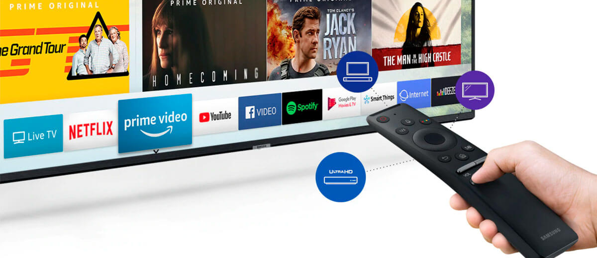 Телевизор SAMSUNG 65" UHD 4K Smart TV Series 7