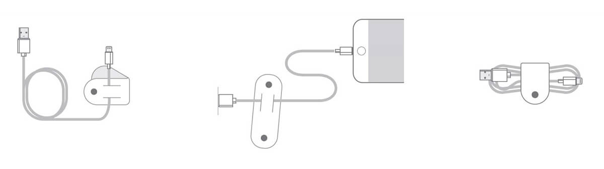 Тримач для кабелю Twelve South CableSnap
