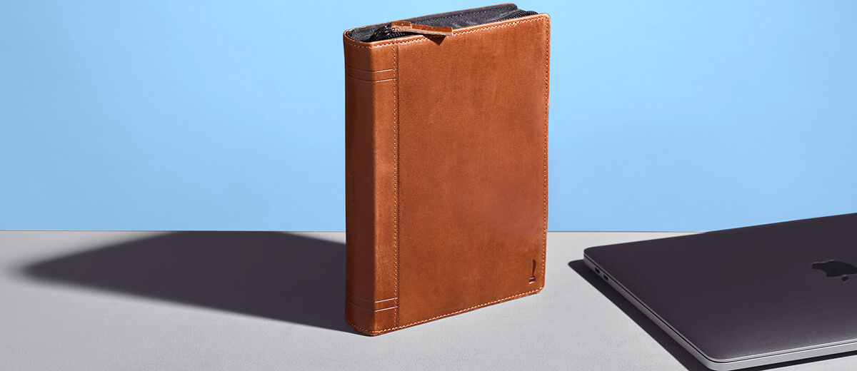 Кожаная сумка-органайзер для вещей Twelve South Journal CaddySack