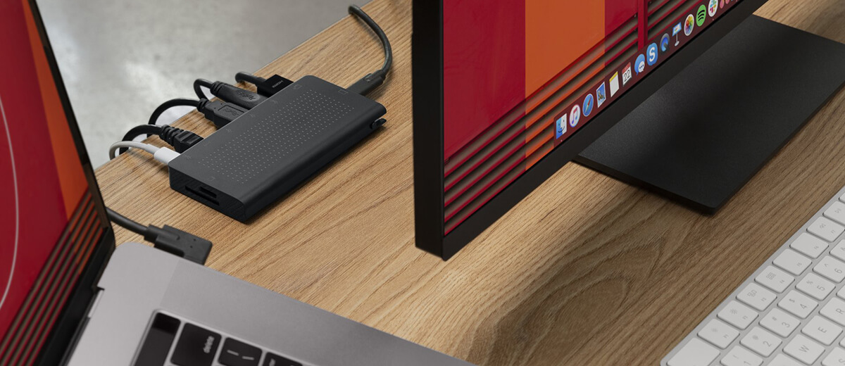 Хаб Twelve South StayGo USB-C Hub 4K для MacBook 