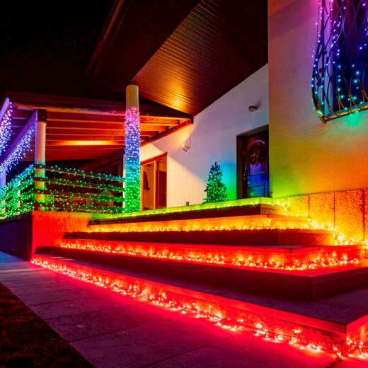 Светодиодная гирлянда Twinkly Cluster RGB 400 Multicolor (6m) Apple HomeKit купить