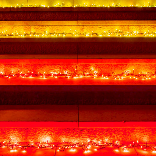 Умная светодиодная гирлянда Twinkly Cluster RGB 400 Multicolor (6m) Apple HomeKit