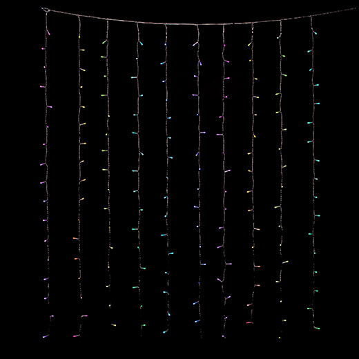 Світлодіодна смарт гірлянда Twinkly Curtain RGBW-210 (1.45 м * 2.1 м)