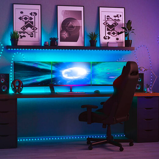 Светодиодная гирлянда Twinkly Dots RGB 60 Flexible led string (3m) Apple HomeKit бесплатное приложение