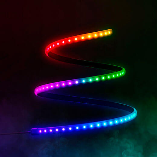 Светодиодная гирлянда Twinkly Line Gen II RGB 100 (1.5m) Apple HomeKit обзор