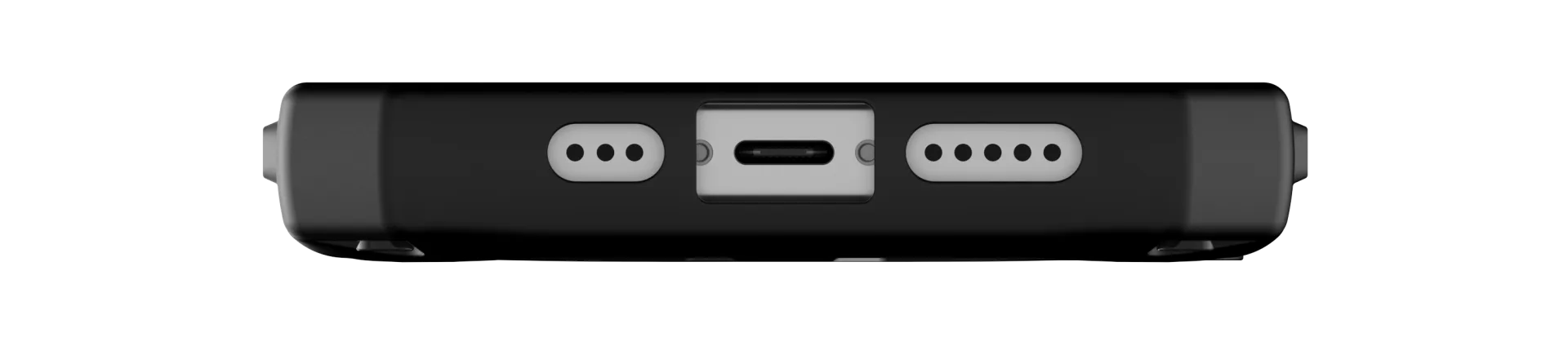 Противоударный чехол UAG Monarch Series Black для iPhone 14 | 13
