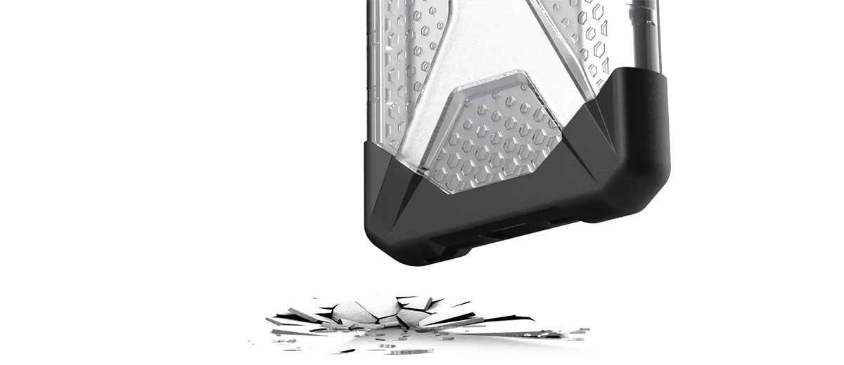 Протиударний чохол UAG Plasma Series Ice для iPhone 13 не ускладнює ваш смартфон