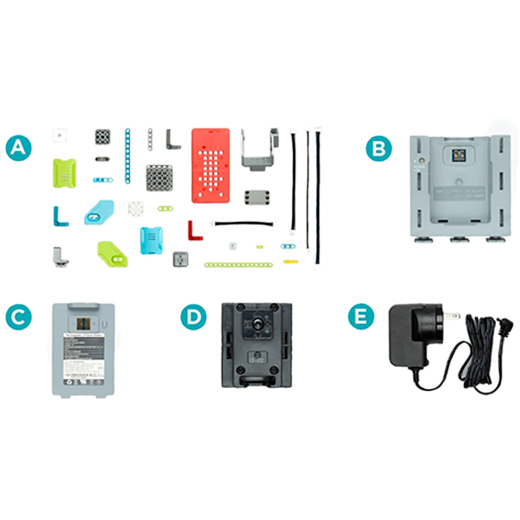Умный программируемый робот конструктор Ubtech Jimu Robot Meebot Kit JR0601