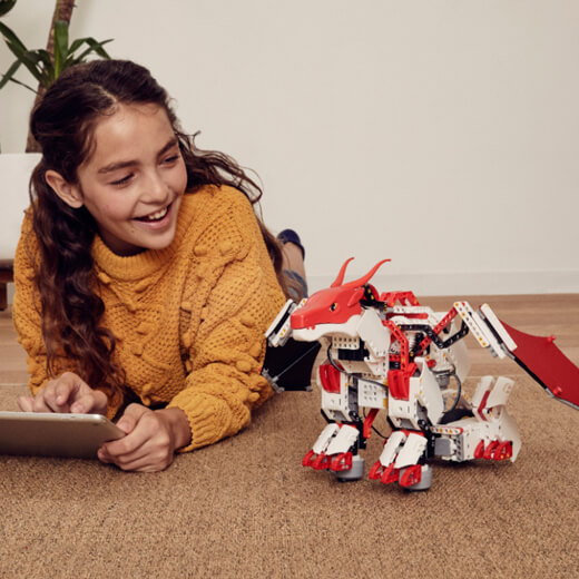 Розумний програмований робот-конструктор Ubtech Jimu Robot Mythical Series: FireBot Kit