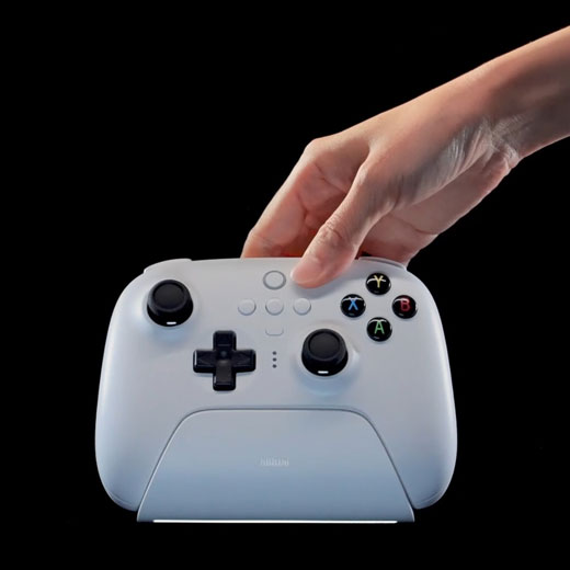 Бездротовий геймпад 8BitDo Ultimate 2 для Windows / Android з TMR джойстиком та ефектом Холла / тактильними тригерами Black