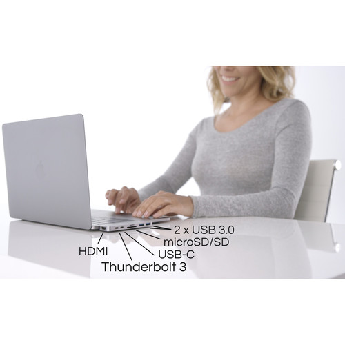 Хаб USB-C для MacBook HyperDrive DUO 7 в 2