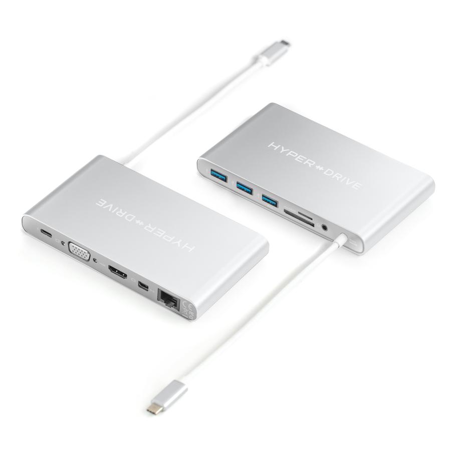 Хаб USB-C для MacBook Pro/Air HyperDrive Ultimate 11 в 1