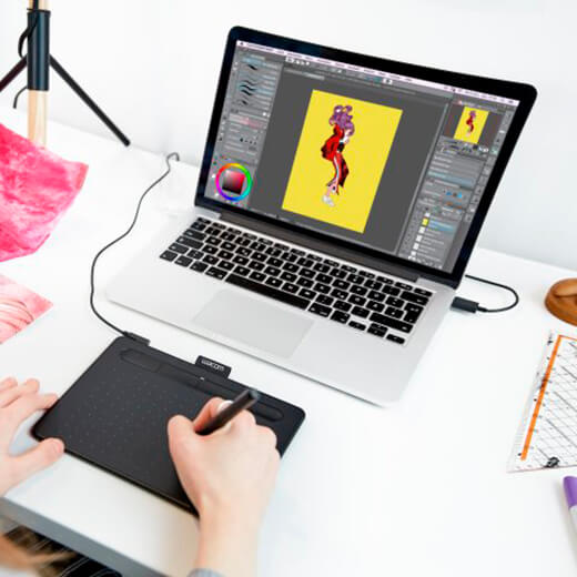 Цена графического планшета Wacom Intuos S