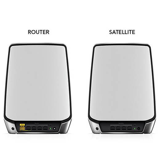 Wi-Fi Mesh система Netgear AX6000 Orbi Tri-Band WiFi 6 (2-pack) порівняти