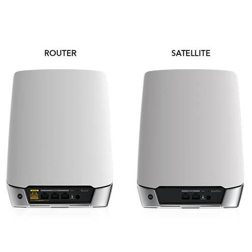 Wi-Fi Mesh система Netgear AX4200 Orbi Tri-Band WiFi 6 (2-pack) сравнить