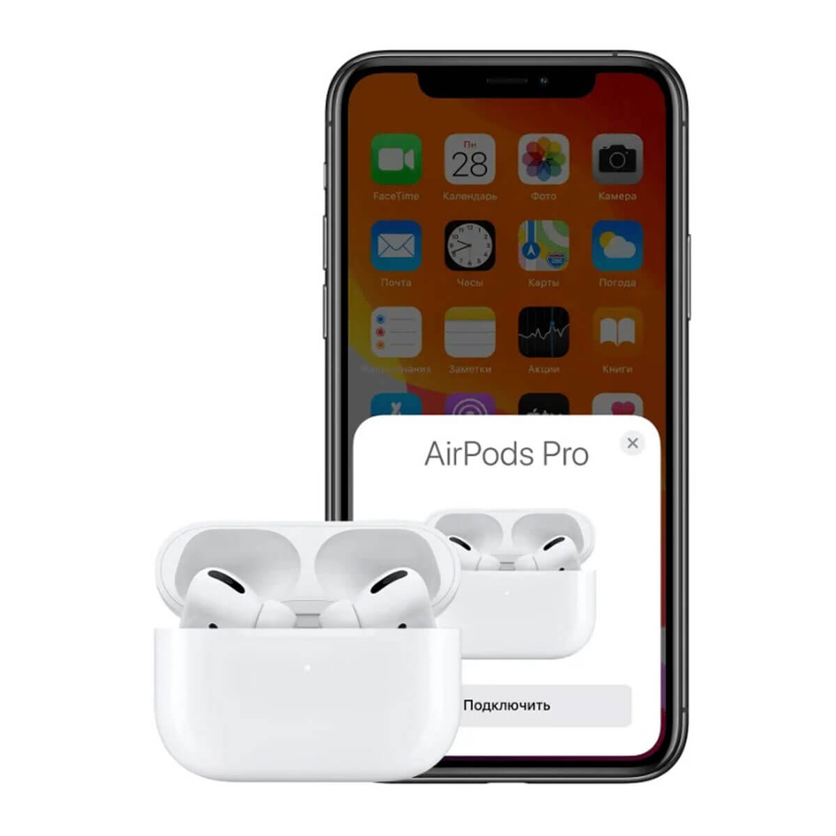 Беспроводные наушники WIWU Airbuds Pro с зарядным кейсом