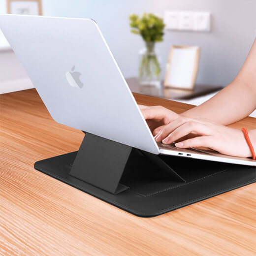 Чехол-подставка WIWU Alta Skin Pro Portable Slim Stand Sleeve для MacBook Pro 13" (M1 | 2020 | 2019 | 2018)