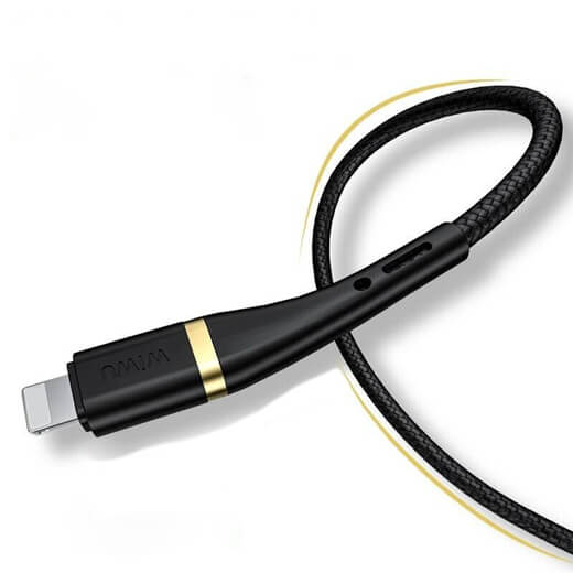 Зарядний кабель WIWU Elite Data Cable ED-100 USB to Lightning Black для iPhone