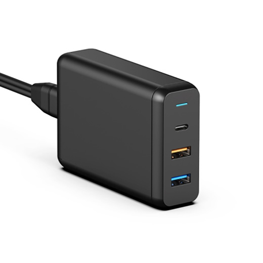 Быстрое зарядное устройство Wiwu Power Turbo 3 in 1 Charger PD 45W (US)