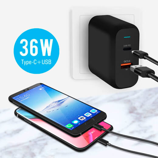 Быстрое зарядное устройство WIWU Power Turbo PD