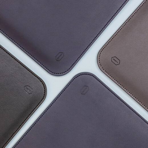 Чехол-папка WIWU Skin Pro 2 Leather Sleeve для MacBook Air Retina 13" (2018-2020) | Pro 13" (2016-2020) Navy Blue