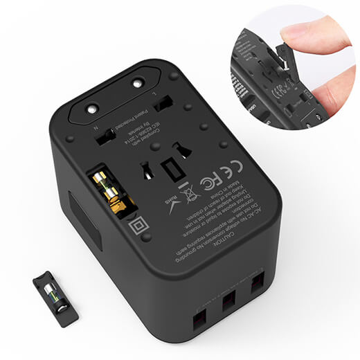 Універсальний зарядний пристрій WIWU UA303 Universal Travel Adapter