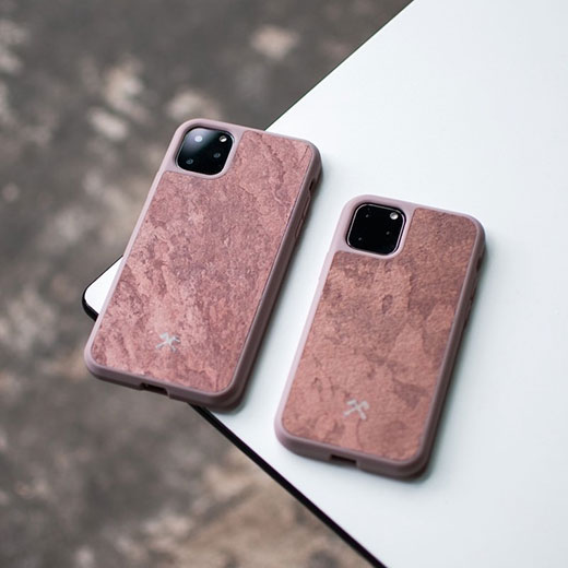 Протиударний чохол Woodcessories Bumper Case Stone Camo Gray для iPhone 12 mini