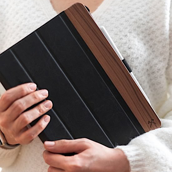 Шкіряний чохол-книжка Woodcessories EcoFlip для iPad 9.7 & quot; (2017/2018) 