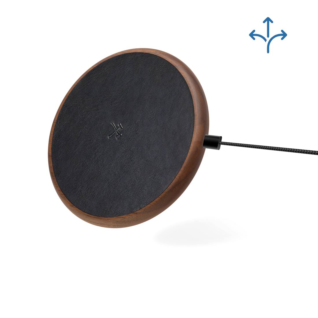 Беспроводная зарядка из дерева Woodcessories EcoPad для iPhone/Samsung/AirPods