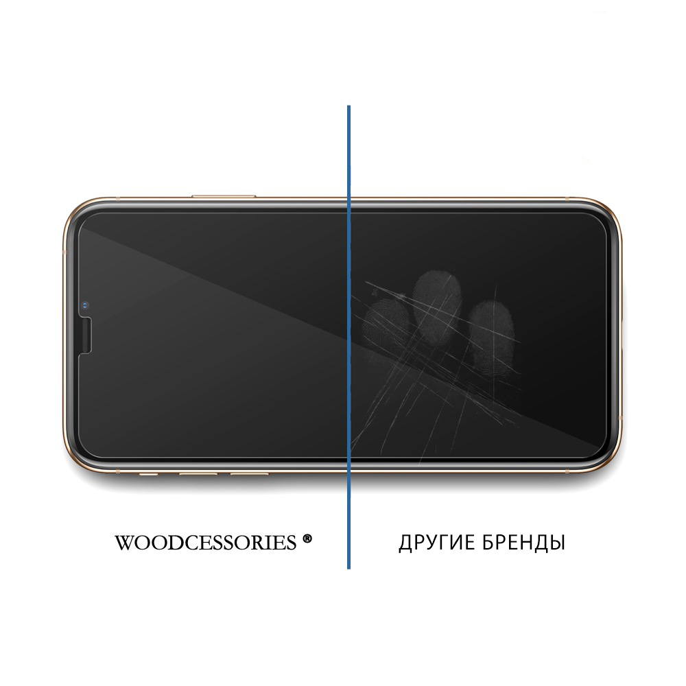Защитное стекло Woodcessories PanzerGlas 2.5D для iPhone 6/6s