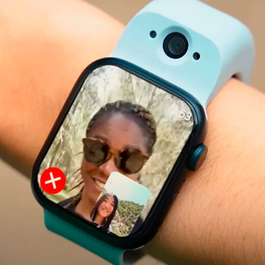 Ремінець Wristcam для Apple Watch з двома камерами 38 | 40 | 41 особливості